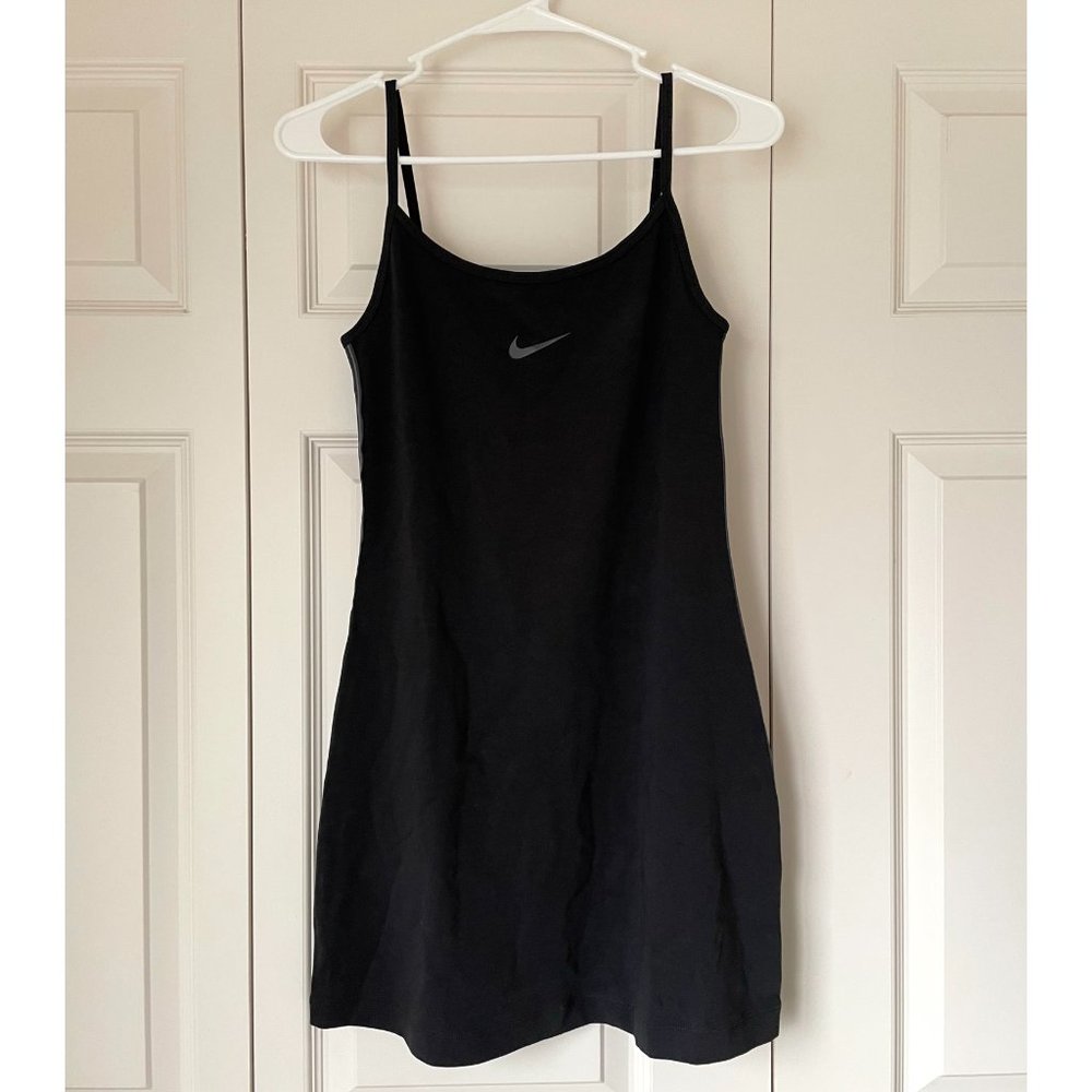 Nike Sportswear Tape Dress in Black